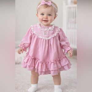 VTG Martha’s Miniatures Baby’s Dress